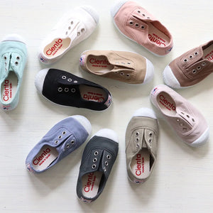 【送料無料】Cienta（シエンタ）スリッポン デッキシューズ 靴   キャンバス スニーカー70997 28-34サイズ(17- 21cm)