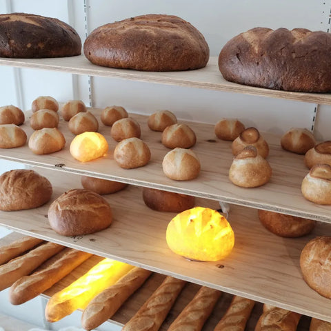 モリタ製パン 手作りパンのLEDランプ PAMPSHADE Toast A パンプシェード トースト（角食） （インテリアライト、照明）
