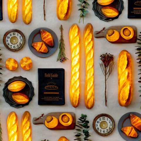 モリタ製パン 手作りパンのLEDランプ PAMPSHADE Baguette パンプシェード バゲット （インテリアライト、照明）