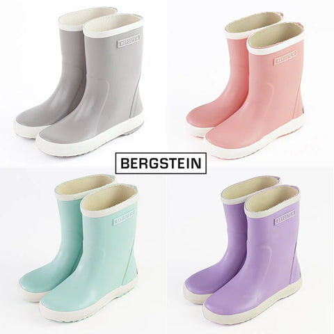 ★BERGSTEIN（ベルグステイン） RAINBOOT パステルカラー 子供用レインブーツ 長靴 12.0cm-20.0cm