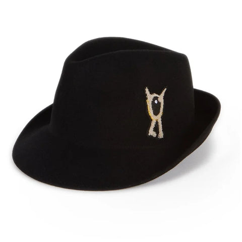 【50%OFFセール】WOLF&RITA（ウルフアンドリタ） 2021AW    LEONARDO LOVE THEATER   ワンポイント刺繍デザインハット（子供帽子）