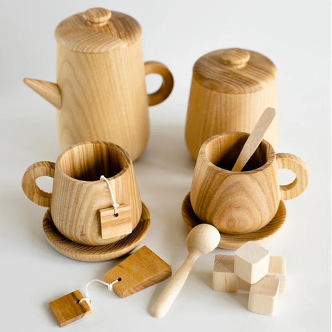 Lemi Toys（レミトイズ）  Tea set ティーセット 木製ままごとセット