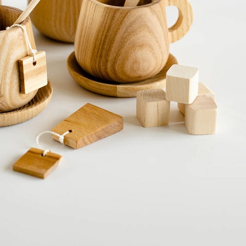 Lemi Toys（レミトイズ）  Tea set ティーセット 木製ままごとセット