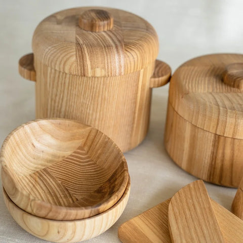 Lemi Toys（レミトイズ） Kitchenware キッチン用品 木製ままごとセット