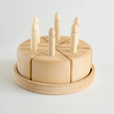 Lemi Toys（レミトイズ） Birthday cake バースデーケーキ 木製ままごとセット