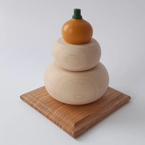 Lemi Toys（レミトイズ）2022 kagamimochi 鏡餅 木製ままごとセット