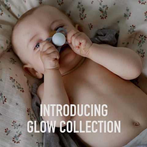 BIBS（ビブス） Supurme Glow スプリーム 蛍光 2個セット 新生児、ベビーおしゃぶり 0-6ヶ月、 6-18ヶ月