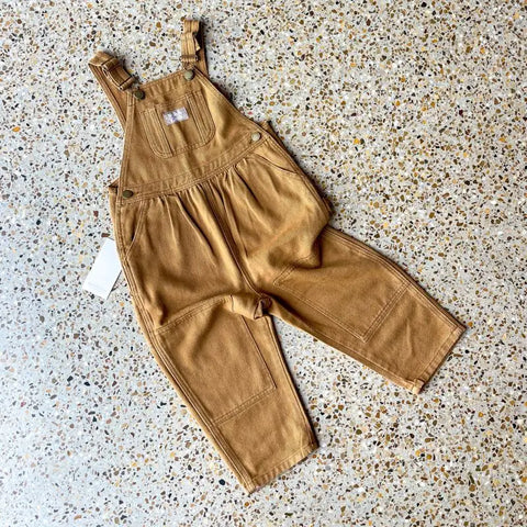 【drop3】 Twin Collective Kids CARPENTER OVERALL FADED TAN オーバーオール