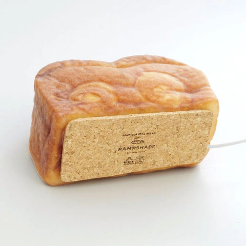 モリタ製パン　手作りパンのLEDランプ　PAMPSHADE Pain de mie　パンプシェード パン・ド・ミ（ACアダプター）
（インテリアライト、照明）