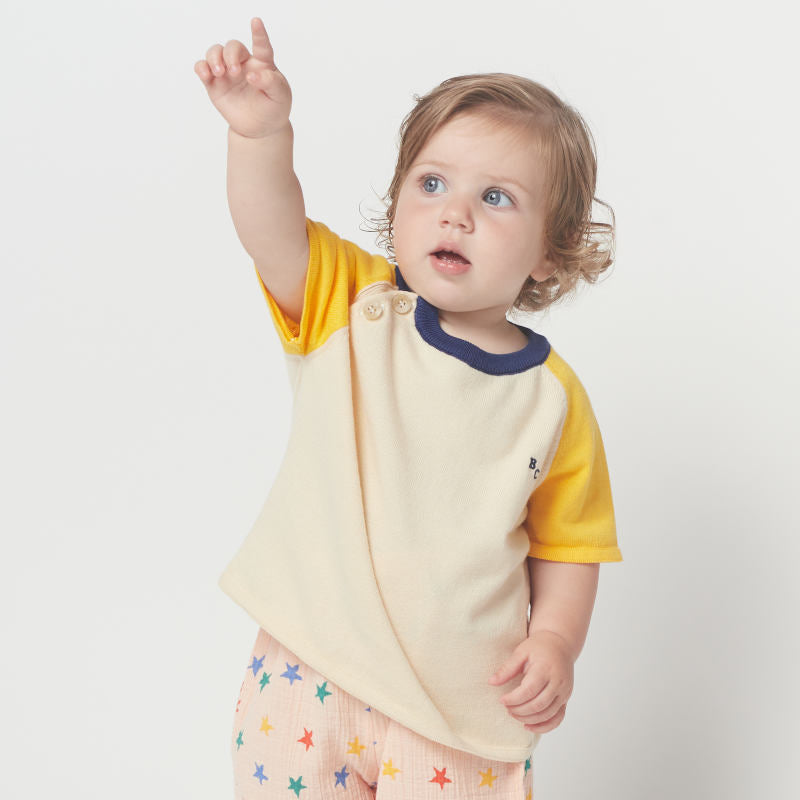 ☆bobo choses（ボボショーズ）2023SS B.C. Sail Rope knitted T