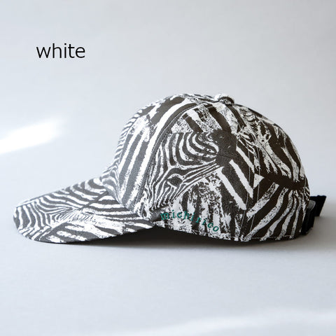 【50%オフセール】michirico（ミチリコ）2023SS Real zebra TEX cap ゼブラ柄キャップ 48-50cm,52-54cm,56-58cm