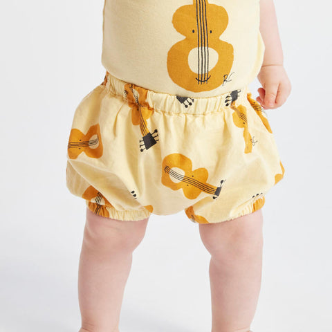 BOBO CHOSES / ボボショーズ 2024SS Baby Acoustic Guitar all woven bloomer ブルマ
