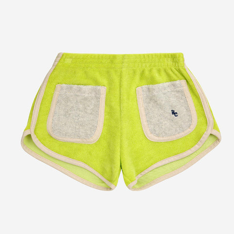 BOBO CHOSES / ボボショーズ 2024SS  Green terry shorts テリーショートパンツ