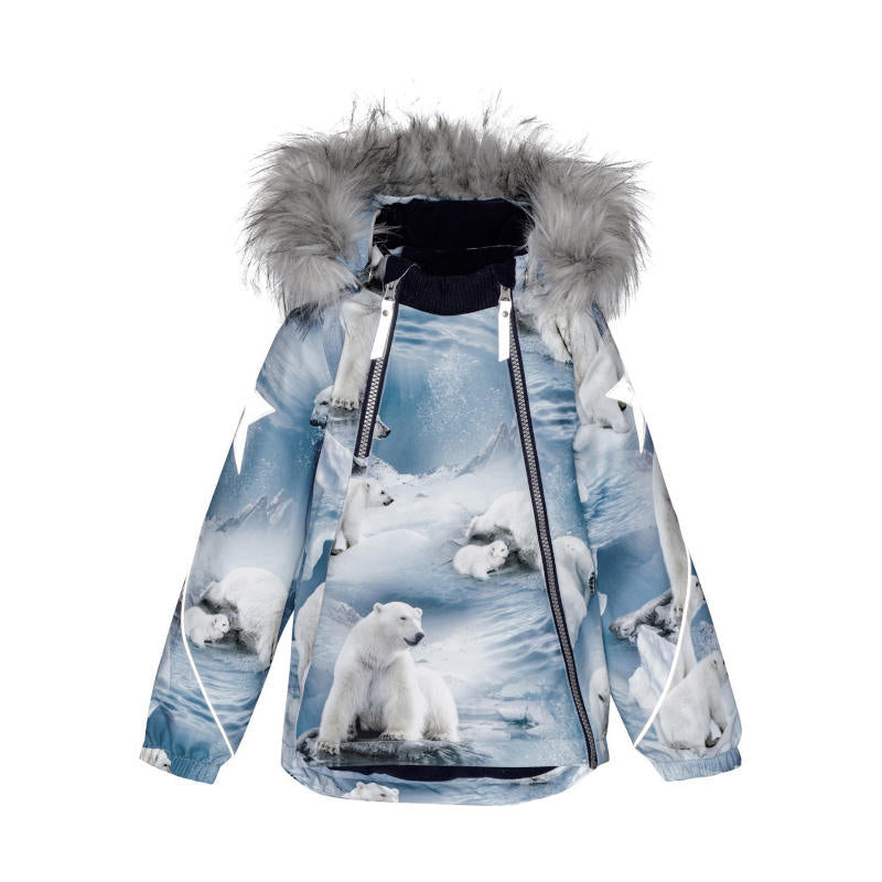 1月中旬入荷次第お届けのご予約】Molo（モロ）2024AW Hopla Fur -Polar Bear Joy- キッズスノーウェア 高 –  LePuju