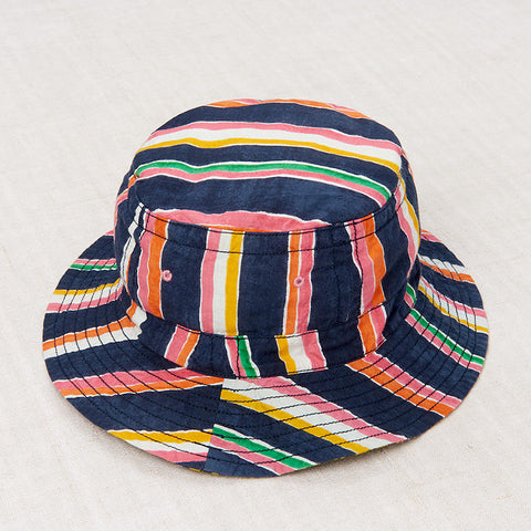 【D2】Misha & Puff（ミーシャアンドパフ）2024SS Bucket Hat バケットハット Moonlight Watercolor Stripe