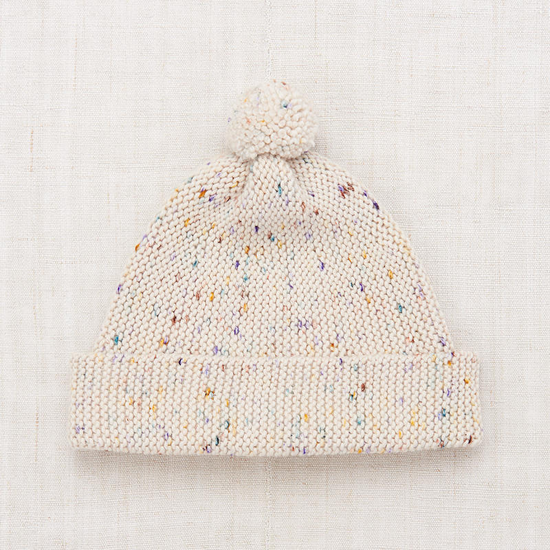 【D2】Misha&Puff（ミーシャアンドパフ）2024AW Garter Hat -Iris Confetti- ニット帽 ベビー帽 、 –  LePuju