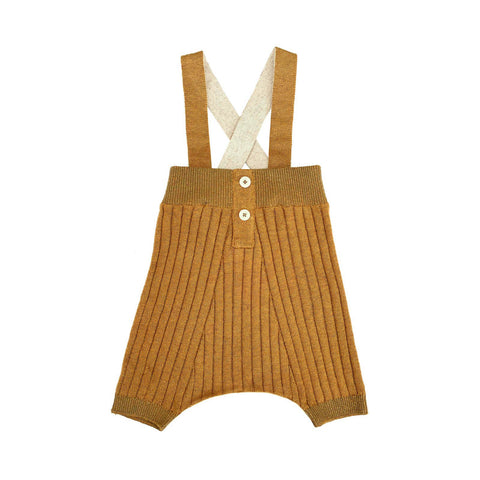 ★★Mabli Knitwear（マブリ） 2022SS    CASWELL SHORTS   marigold   ストラップ付ショートパンツ