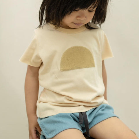【50%オフセール】Phil&Phae（フィルアンドフェ）2023SS Graphic tee s/s Sun Buttercream グラフィックTシャツ