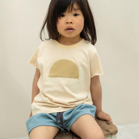 【50%OFFセール】Phil&Phae（フィルアンドフェ）2023SS Graphic tee s/s Sun Buttercream グラフィックTシャツ