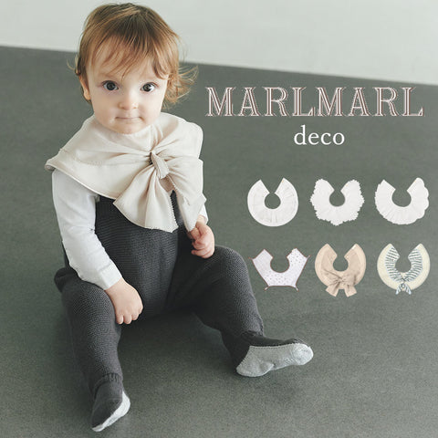 MARLMARL（マールマール）  deco デコ  新生児-2才  スタイ、よだれかけ