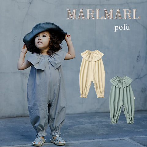 MARLMARL（マールマール）  pofu ポフ   プレイウェア、オールインワン   ベビー80cm   虫よけ効果、ストレッチ素材