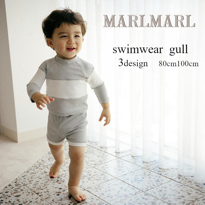 MARLMARL（マールマール） swimwear gull 長袖セパレート水着 