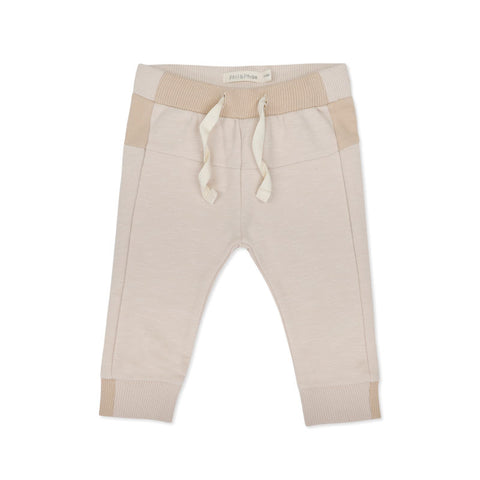 【50%オフセール】Phil&Phae（フィルアンドフェ）2022AW Two-tone baby pants chalk ツートーンスウェットパンツ
