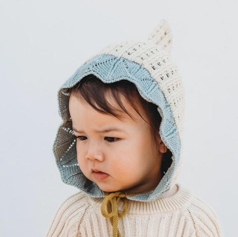 Mabli Knitwear（マブリ） 2024SS  EIRLYS BONNET MAIZE ボンネット、ベビー帽