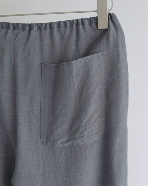 【4月下旬入荷次第お届けのご予約】anuke（アンヌーク） Dot jacquard Rough Pants 62710716.