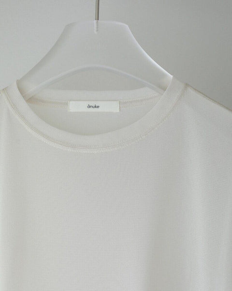 【4月中旬入荷次第お届けのご予約】anuke（アンヌーク） Sheer Tulle T-shirts 62710625.