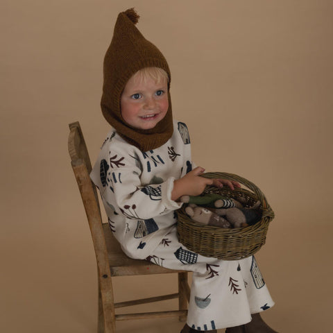 【ネコポス送料無料】organic zoo（オーガニックズー）2025AW Cosy Wild Sweatshirt Undyed 長袖スウェットシャツ