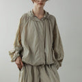 【3月上旬入荷次第お届けのご予約】anuke（アンヌーク） Sheer Track Blouson 62710201.