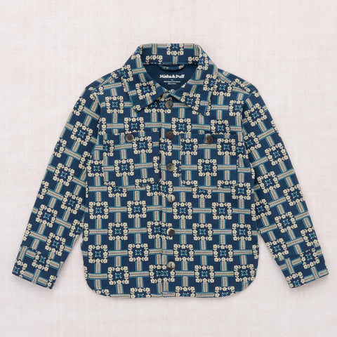 【D1】Misha&Puff（ミーシャアンドパフ）2026WI Director's Jacket - Moonlight Railroad Floral - ジャケット、アウター.