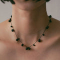 【3月下旬入荷次第お届けのご予約】anuke（アンヌーク） Stone Silkcord Necklace 62710904.