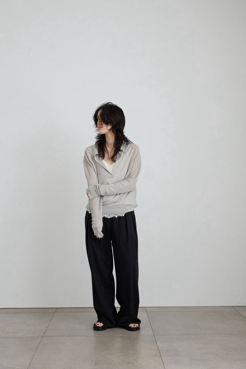 【2月中旬入荷次第お届けのご予約】anuke（アンヌーク） Twill Tuck Widepants 62710712.