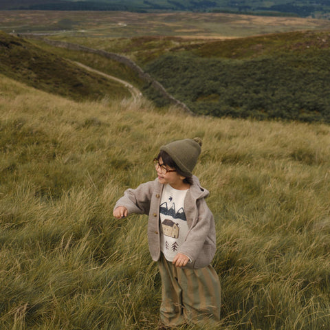 Misha&amp;Puff 2024AW Paloma Onesie -Rose Gold- Long Sleeve Romper