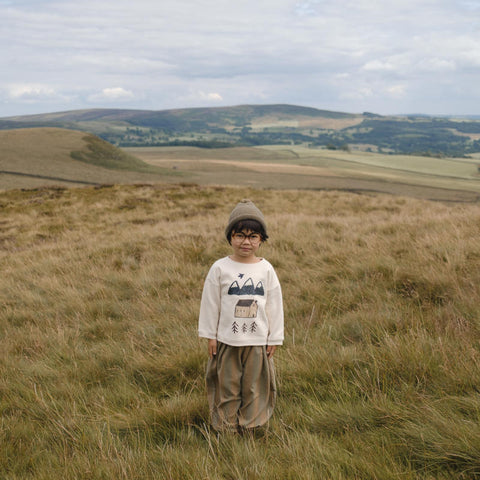 Misha&amp;Puff 2024AW Paloma Onesie -Rose Gold- Long Sleeve Romper