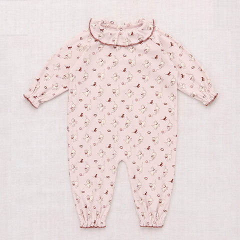 Misha&amp;Puff 2024AW Paloma Onesie -Rose Gold- Long Sleeve Romper