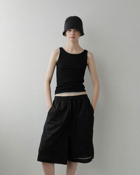 【4月中旬入荷次第お届けのご予約】anuke（アンヌーク） Linenknit Bucket Hat 62711011.