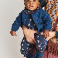 【D1】Misha&Puff（ミーシャアンドパフ）2026WI Baby Pierrot Onesie - Moonlight Cat & Mouse - 長袖ロンパース.