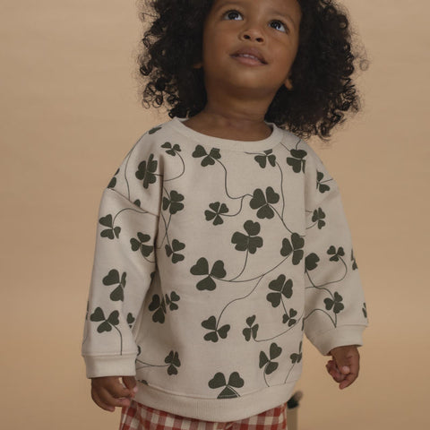 【ネコポス送料無料】organic zoo（オーガニックズー）2025AW Clover Sweatshirt Undyed 長袖スウェットシャツ