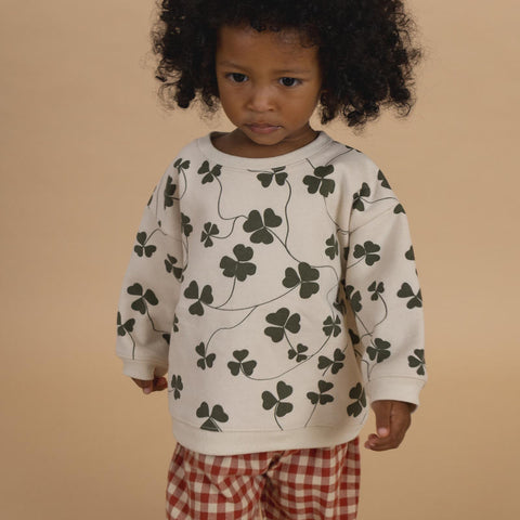 【ネコポス送料無料】organic zoo（オーガニックズー）2025AW Clover Sweatshirt Undyed 長袖スウェットシャツ