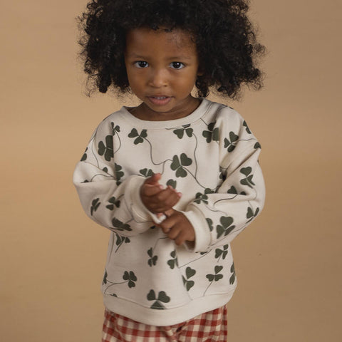 【ネコポス送料無料】organic zoo（オーガニックズー）2025AW Clover Sweatshirt Undyed 長袖スウェットシャツ