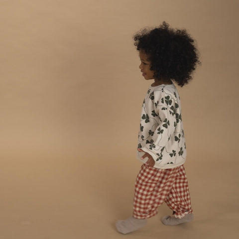 【ネコポス送料無料】organic zoo（オーガニックズー）2025AW Clover Sweatshirt Undyed 長袖スウェットシャツ