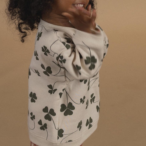 【ネコポス送料無料】organic zoo（オーガニックズー）2025AW Clover Sweatshirt Undyed 長袖スウェットシャツ