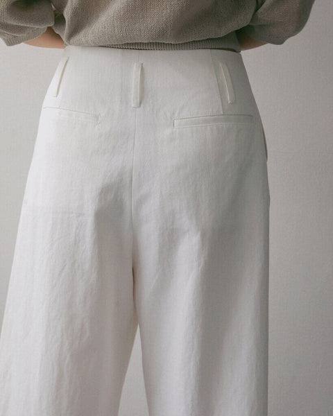 【4月上旬入荷次第お届けのご予約】anuke（アンヌーク） Tuck Bermuda Pants 62710705.