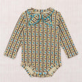 【D1】Misha&Puff（ミーシャアンドパフ）2026WI Baby Scout Onesie - Alabaster Gallup - 長袖ロンパース.