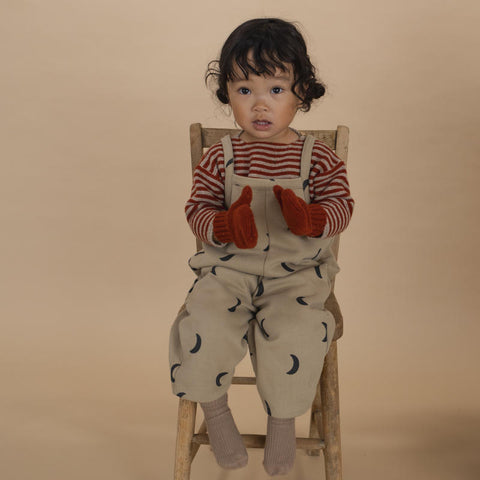 【ネコポス送料無料】organic zoo（オーガニックズー）2025AW Dusky Midnight Dungarees ダンガリー、オーバーオール