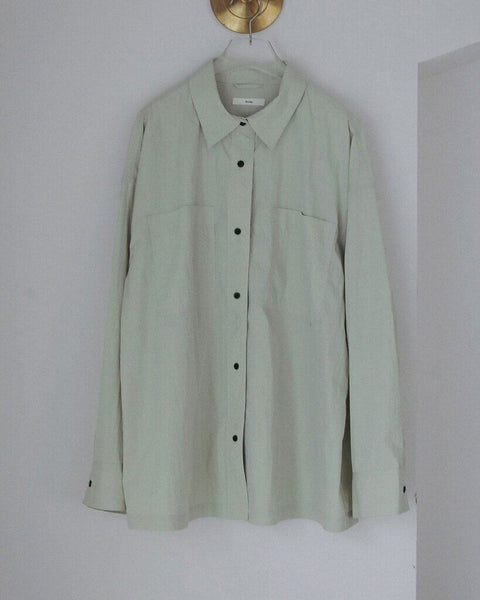 【2月中旬入荷次第お届けのご予約】anuke（アンヌーク） Work Over Shirts 62710415.