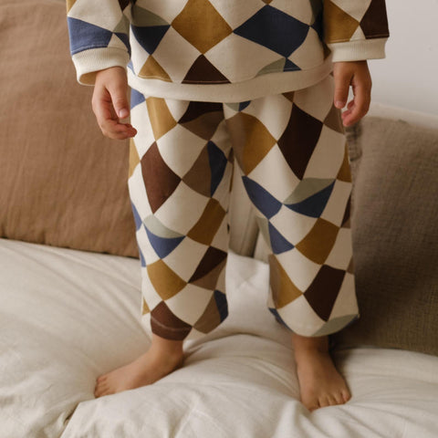 【ネコポス送料無料】organic zoo（オーガニックズー）2025AW Kite Patchwork Traveller Pants Undyed パンツ